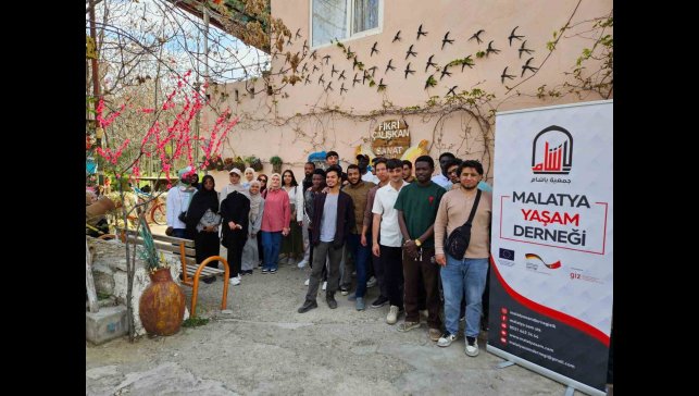 Uluslararası öğrenciler Darende'de Türk kültürünü keşfetti