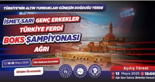 Genç Erkekler Türkiye Ferdi Boks Şampiyonası Ağrı’da Başlayacak