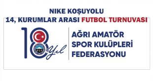 Ağrı Nike Koşuyolu 14. Kurumlar Arası Futbol Turnuvası’nda Gollü Maçlar Oynandı