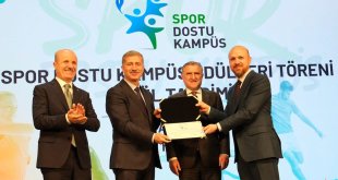 Ağrı İbrahim Çeçen Üniversitesi'ne "Spor Dostu Kampüs" unvanı