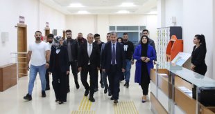 AİÇÜ Rektörü Prof. Dr. Gülçin’den SKS Daire Başkanlığı’na Ziyaret