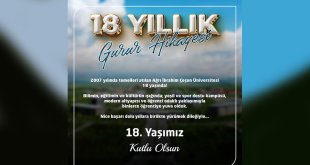 Rektör Prof. Dr. İlhami Gülçin’den AİÇÜ’nün 18. Yılına Özel Kutlama Mesajı