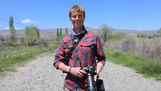 ABD'li biyolog Aras Kuş Cenneti'ndeki çeşitliliğe hayran kaldı