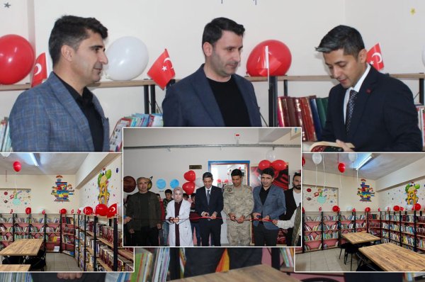 Yüzlerce Kitap Köy Öğrencileriyle Buluştu: Hamur'da Yeni Kütüphane Açıldı