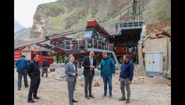 Hakkari'de 150 tonluk üretim kapasiteli tesis kuruluyor