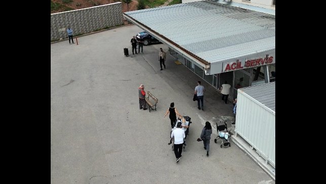Tunceli Devlet Hastanesinde yangın paniği: Hastalar tahliye edildi