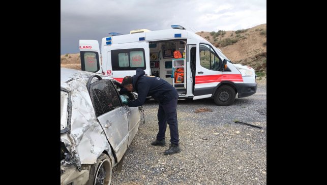 Van'da trafik kazası: 1 yaralı