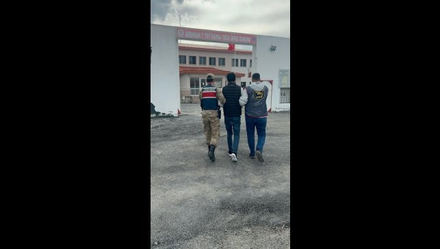 Ardahan'da hırsızlık yapan şahıs tutuklandı