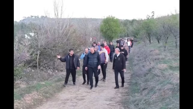 Erzincan'da doğa yürüyüşü yapıldı