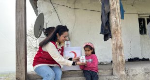 Ağrı'da Kızılay'ın yardım eli her eve ulaştı