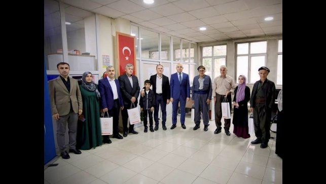 Şemdinli'deki gazilere akıllı baston desteği