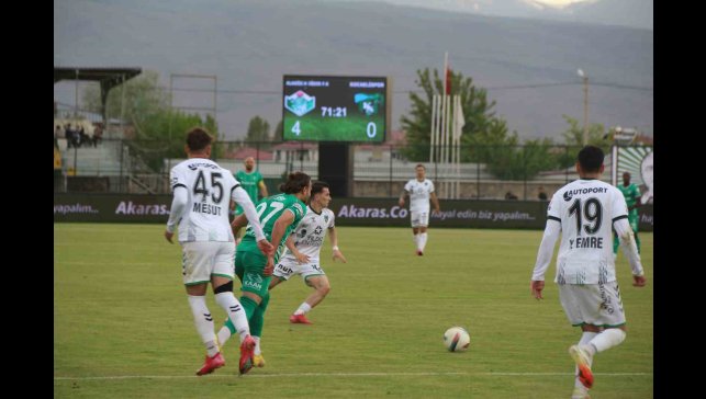 Trendyol 1. Lig: Iğdır FK: 4 - Kocaelispor: 0