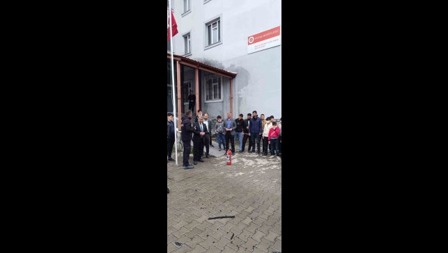 Tutak'ta yangın tatbikatı