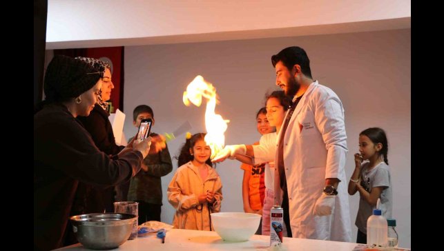 Elazığ Bilim Merkezi, Tunceli'de öğrencilerle buluştu