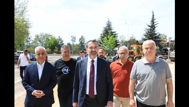Saha incelemelerini sürdüren Başkan Şahin Şerifoğulları'ndan yoğun tempo