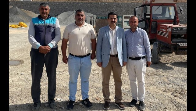 Başkan Taşkın, Çınarpark alanında incelemelerde bulundu