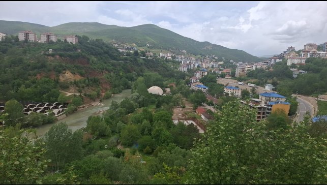 Tunceli'de kuvvetli sağanak uyarısı