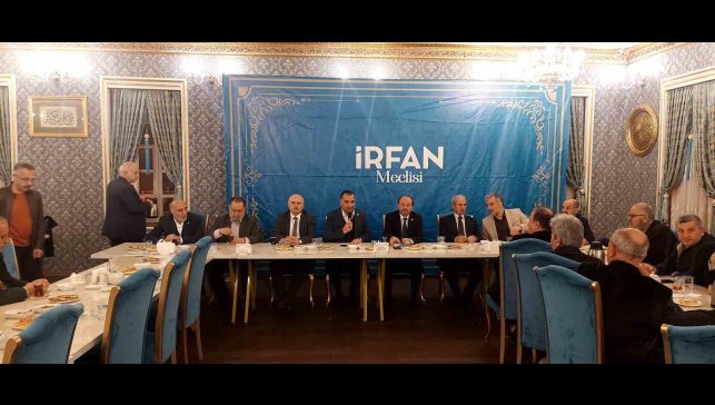 İrfan Meclisi'nin konuğu ETÜ Rektörü Prof. Dr. Bülent Çakmak oldu