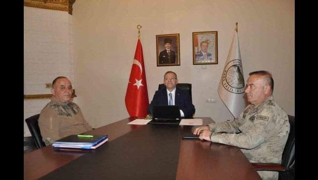 Kars'ta Nisan ayı asayiş ve güvenlik toplantısı yapıldı