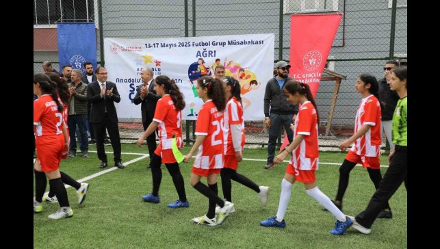 Ağrı'da ANALİG Futbol Grup Müsabakaları başladı