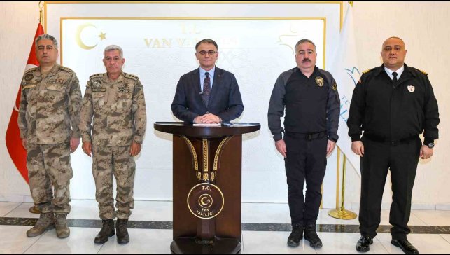 Van'da "Asayiş ve Güvenlik Değerlendirme Toplantısı" yapıldı