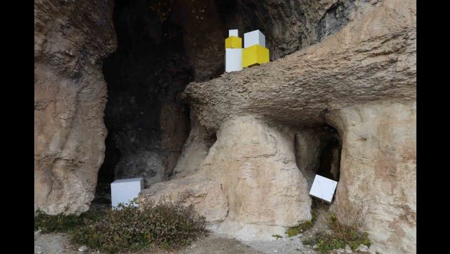 Malatya'da bin 500 rakımdaki mağaralarda çağdaş sanat sergisi