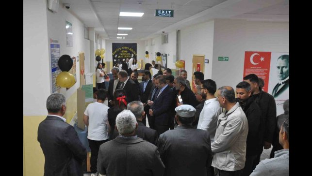 Balotu Köyü İlk ve Ortaokulunda 'Bilim Fuarı' açıldı