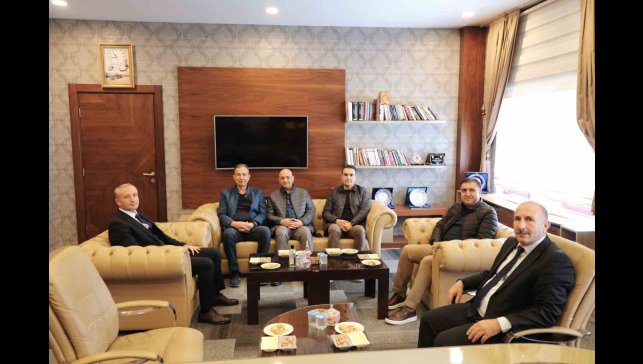 İstanbul İl Milli Eğitim Müdürü Yentür'den Ağrı İl Milli Eğitim Müdürü Kökrek'e ziyaret