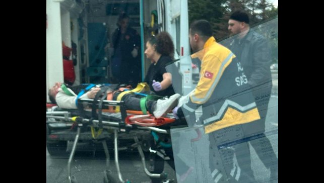 Erzincan'da otomobil ile motosiklet çarpıştı