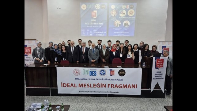 Erzincan'da "İdeal Mesleğin Fragmanı" söyleşisi düzenlendi