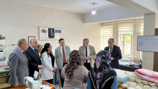 Milli Eğitim Bakanlığı Daire Başkanları Bitlis'te ziyaretlerde bulundu