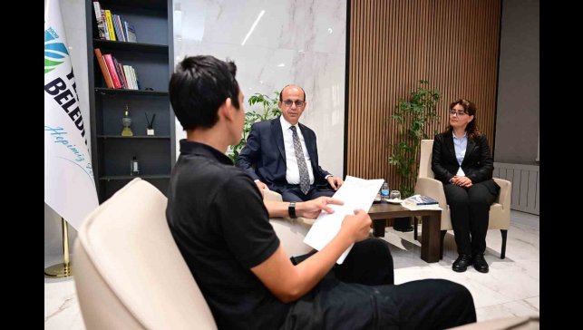 Başkan Geçit: "Hayatımın merkezinde çalışmak var"