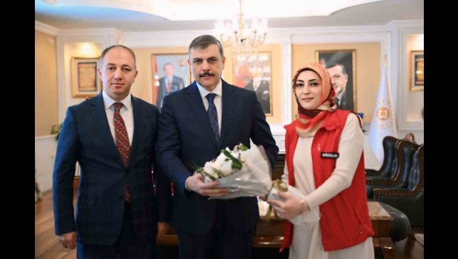 Vali Çiftçi'ye gençlik haftası ziyareti