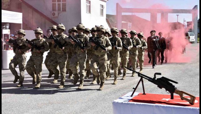 Özel bireylerin bir günlük askerlik heyecanı