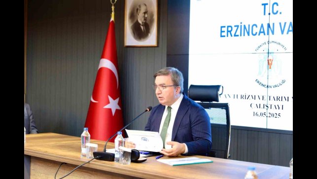 Erzincan'da Turizm ve Tarım Master Planı Çalıştayı düzenlendi