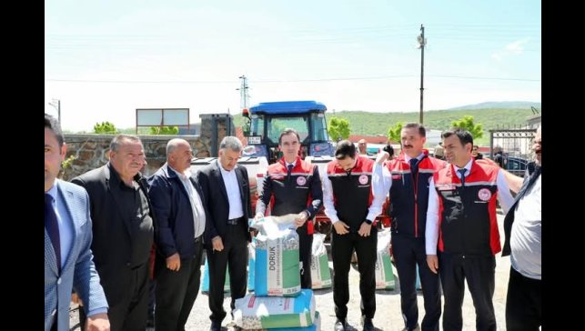 Vali Karakaya, Fasulye Tohumu Dağıtım Töreni'ne katıldı