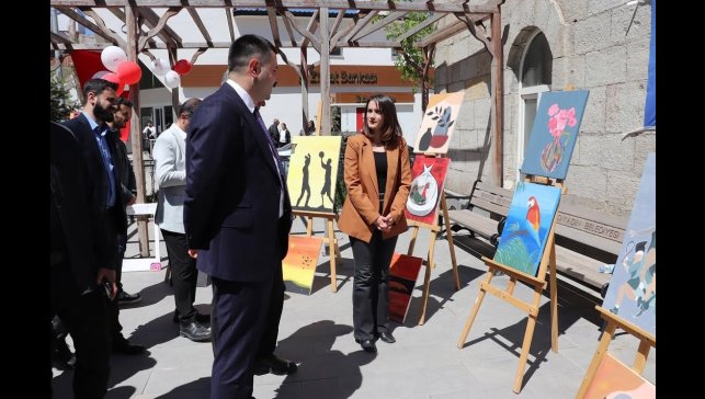 Diyadin'de gençlik haftası sergisi