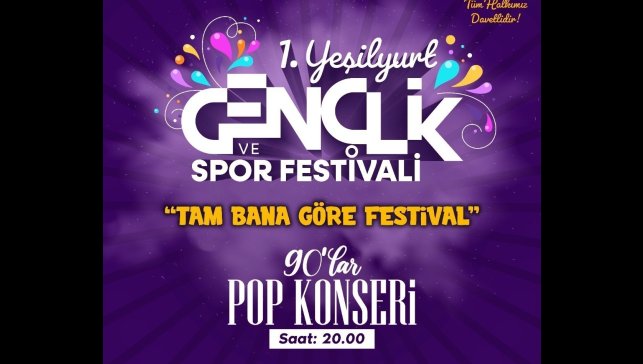 Yeşilyurt Gençlik ve Spor Festivali başlıyor