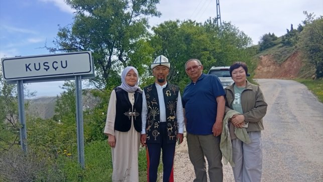 Elazığ'a gelen Kırgız davetliler Keban'ı gezdi