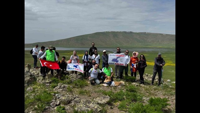 Doğaseverler, Erciş'in gizli cenneti Meydan Yaylası'nda buluştu