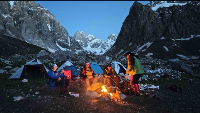 Cennet ve Cehennem Vadisi'nde kamp dönemi başladı