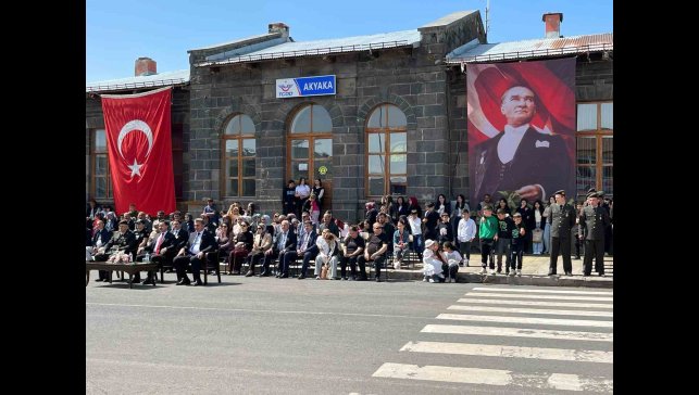 Akyaka'da 19 Mayıs coşkusu