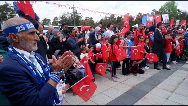 Erzurum'da 19 Mayıs coşkusu