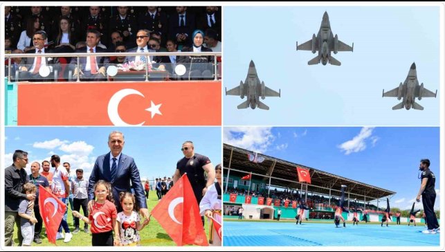 Bingöl'de 19 Mayıs renkli görüntülere sahne oldu