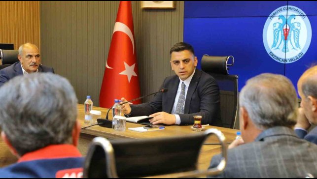 Erzincan'da Afetlere Müdahale Koordinasyon Toplantısı düzenlendi