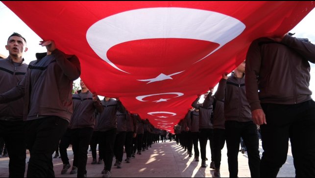 Erzincan'da Gençlik Yürüyüşü yapıldı