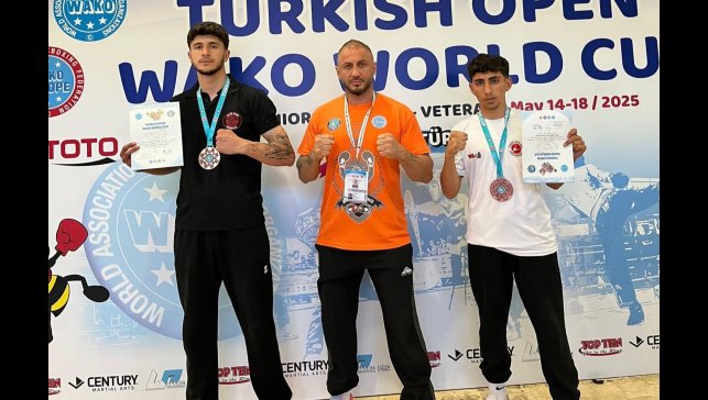 Uluslararası Kick Boks Dünya Kupası'nda Erzincanlı sporculardan derece