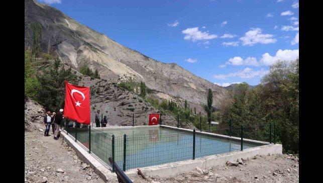 Oltu Arıtaş Mahallesi'ne 160 tonluk sulama havuzu