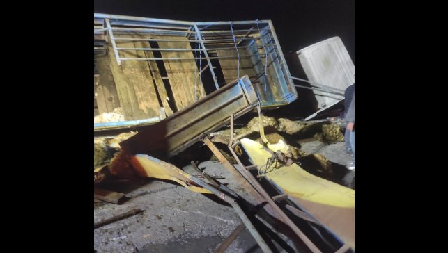 Bingöl'de kurbanlıkları taşıyan tır devrildi: Onlarca koyun telef oldu