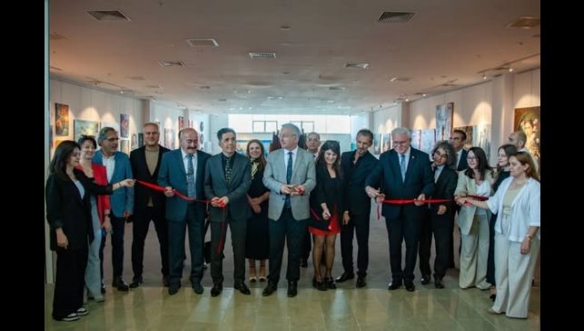 2025 Mezunları Resim Sergisi açıldı